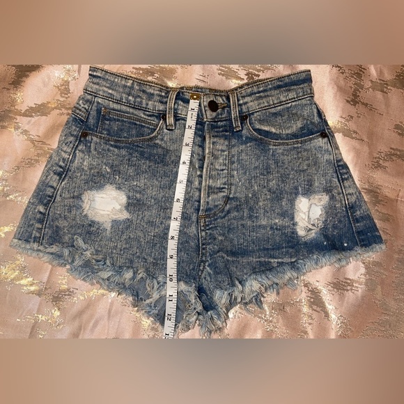 GUESS Ultra High Rise Denim Shorts - Picture 5 of 7